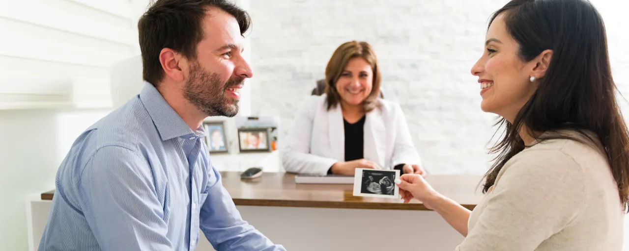 Doctor with Couple