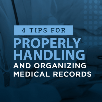 handling organizing medical records