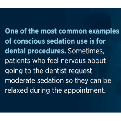 common examples sedation