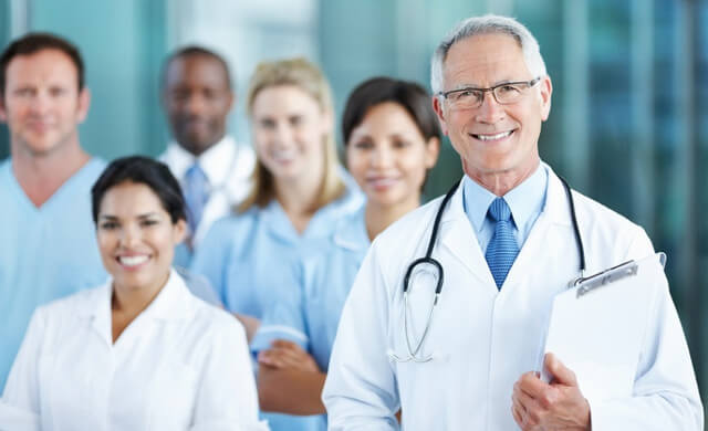  Group of Medical Doctors and Nurses in a Hospital